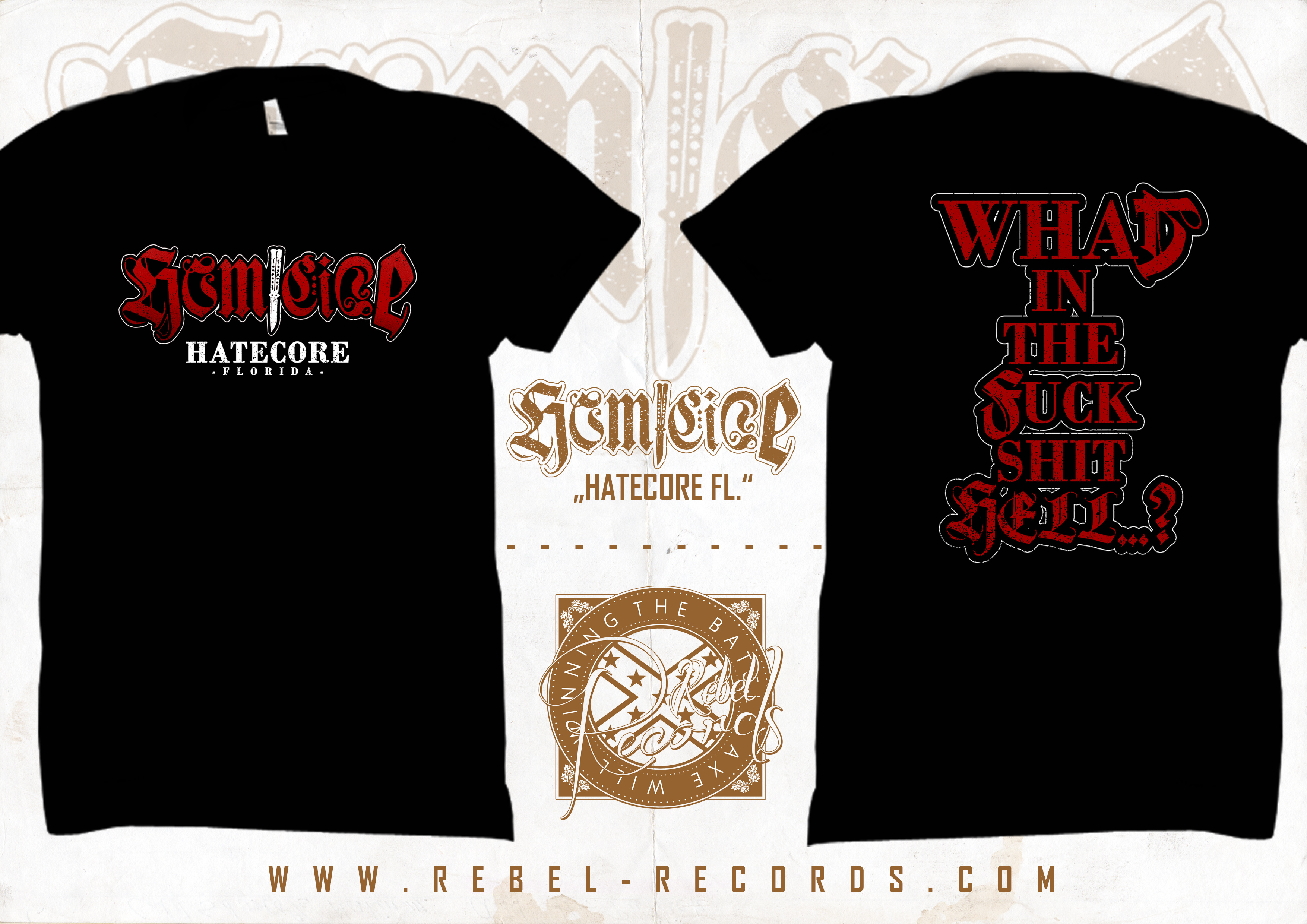 Homicide - Hatecore Florida T-Shirt