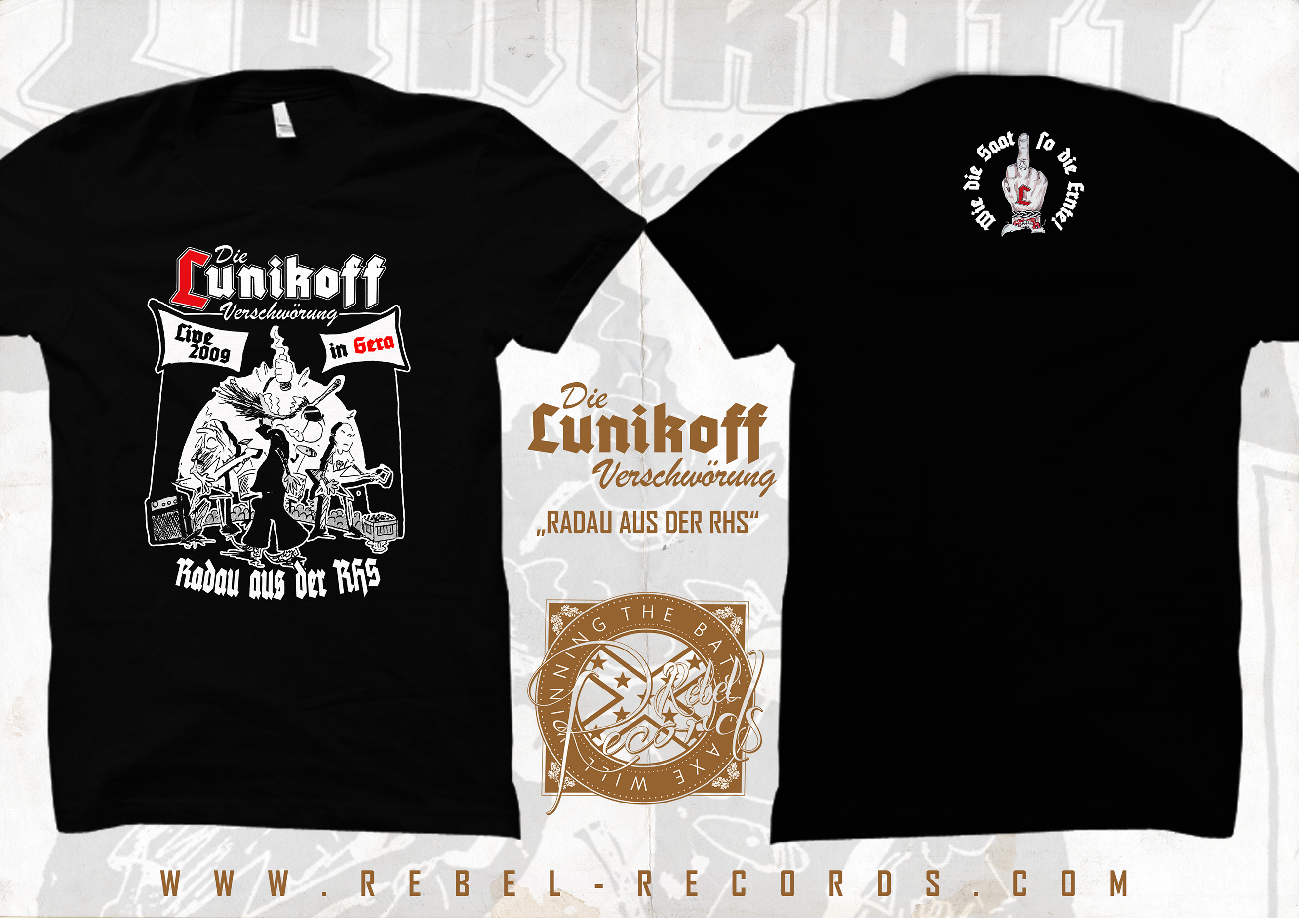 Die Lunikoff  Verschwörung - Radau aus der RHS T-Shirt