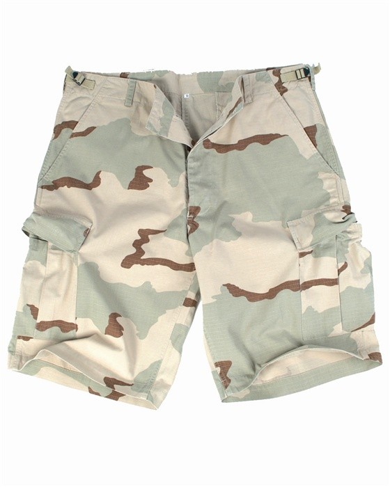 BERMUDA SHORTS COTTON PREWASH DESERT
