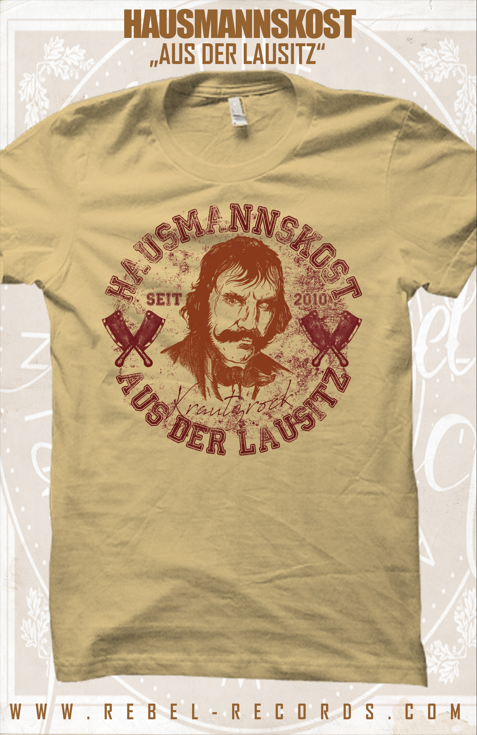 Hausmannskost - Aus der Lausitz T-Shirt sand