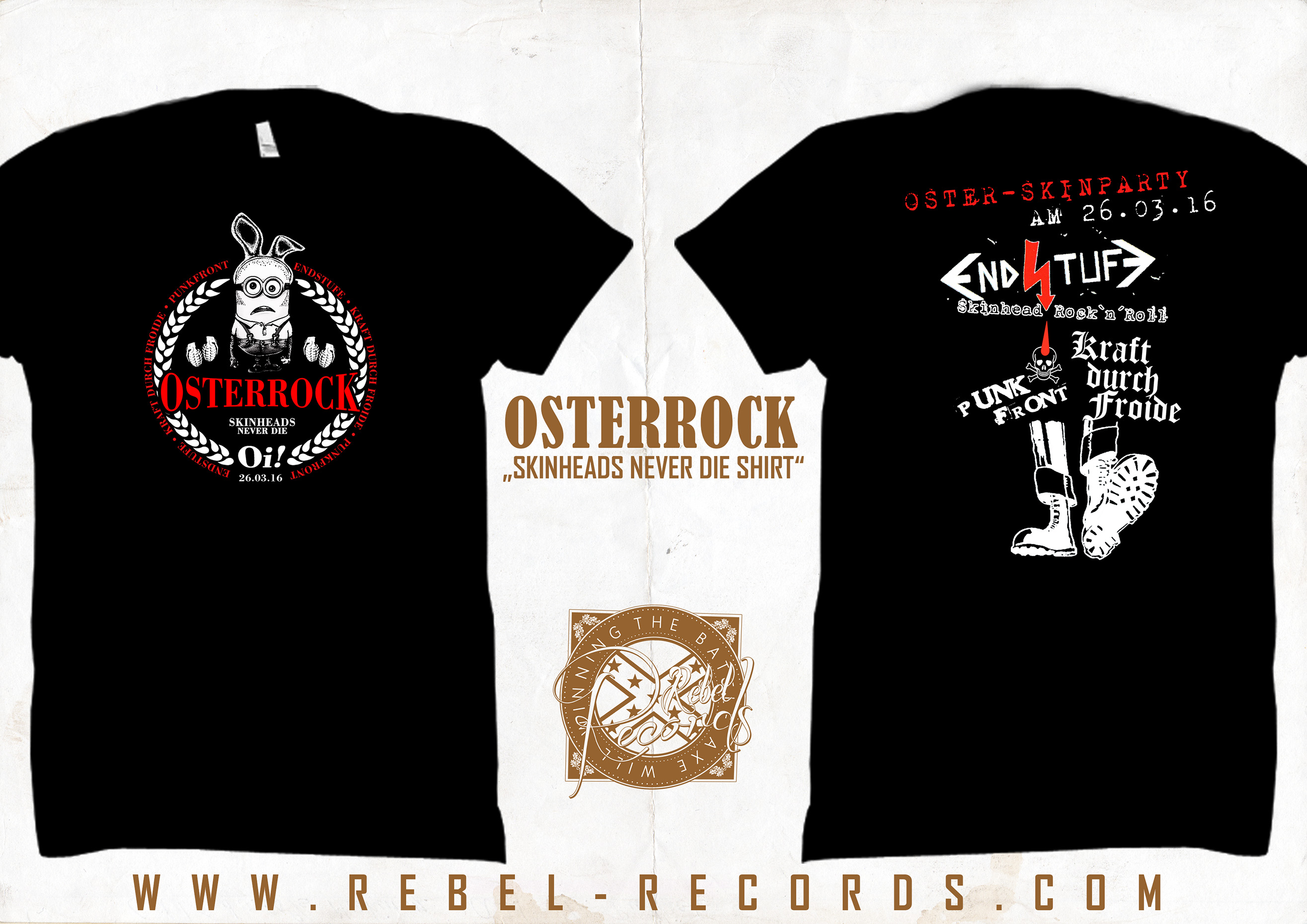 OSTERROCK - SKINPARTY 2016 T-Shirt