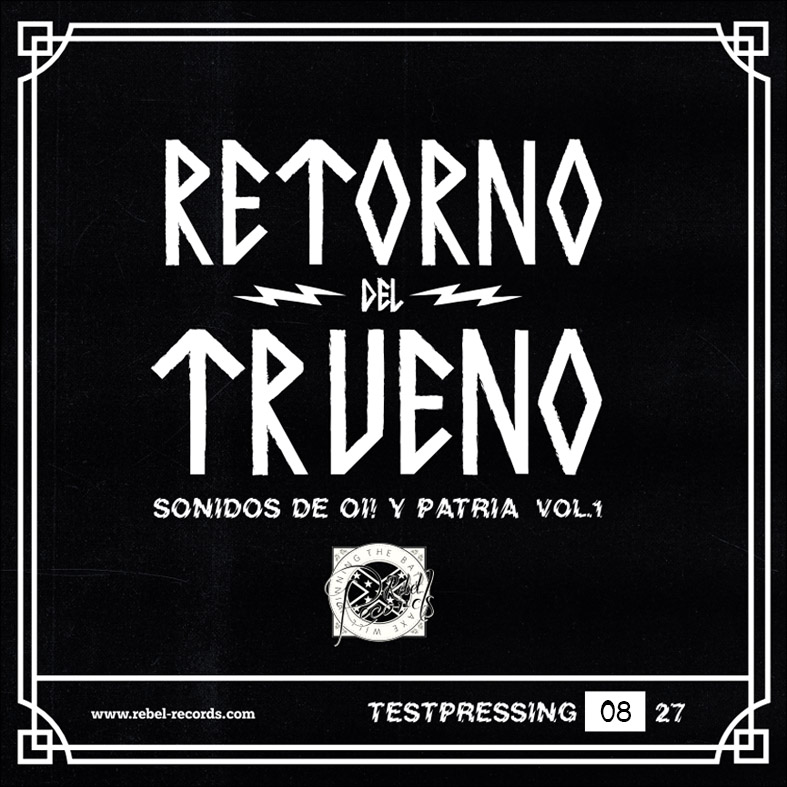Retorno del Trueno - Sondios de OI! Y Patria Vol.1 TESTPRESS LP