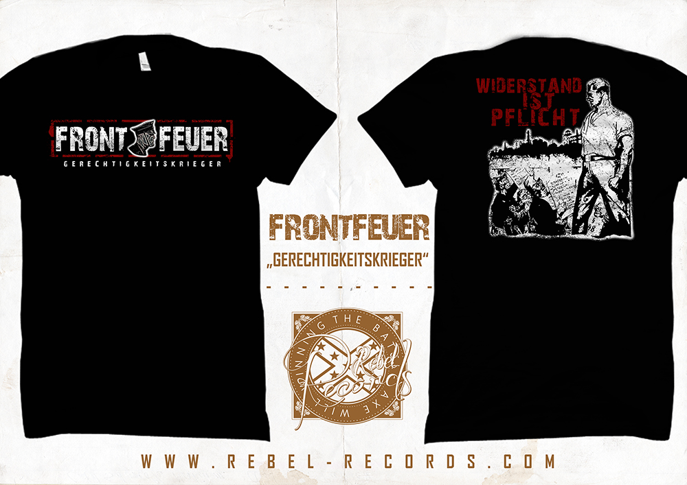 Frontfeuer - Gerechtigkeitskrieger - T-Shirt