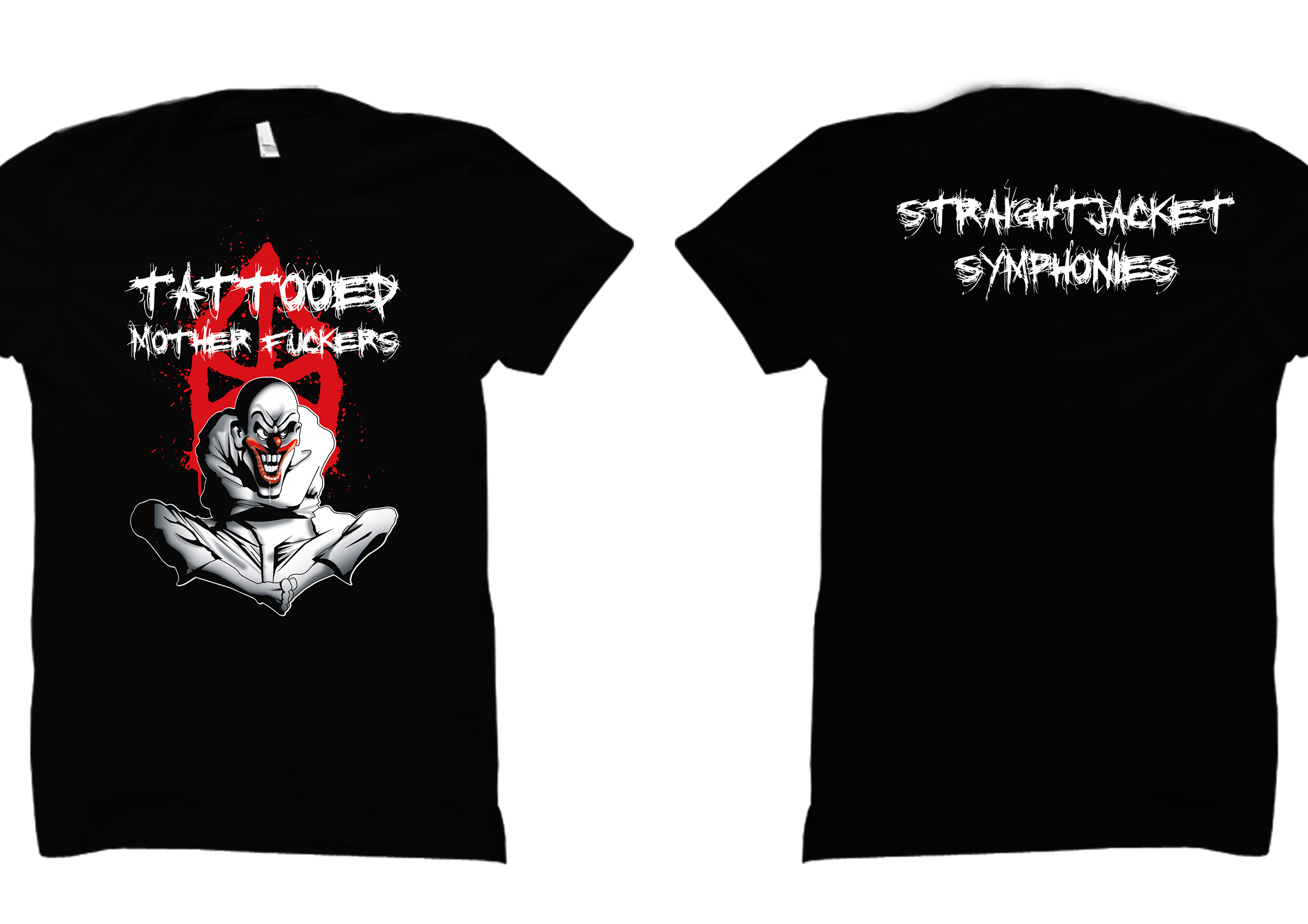 Tattooed Mother Fuckers - Straightjackte T-Shirt