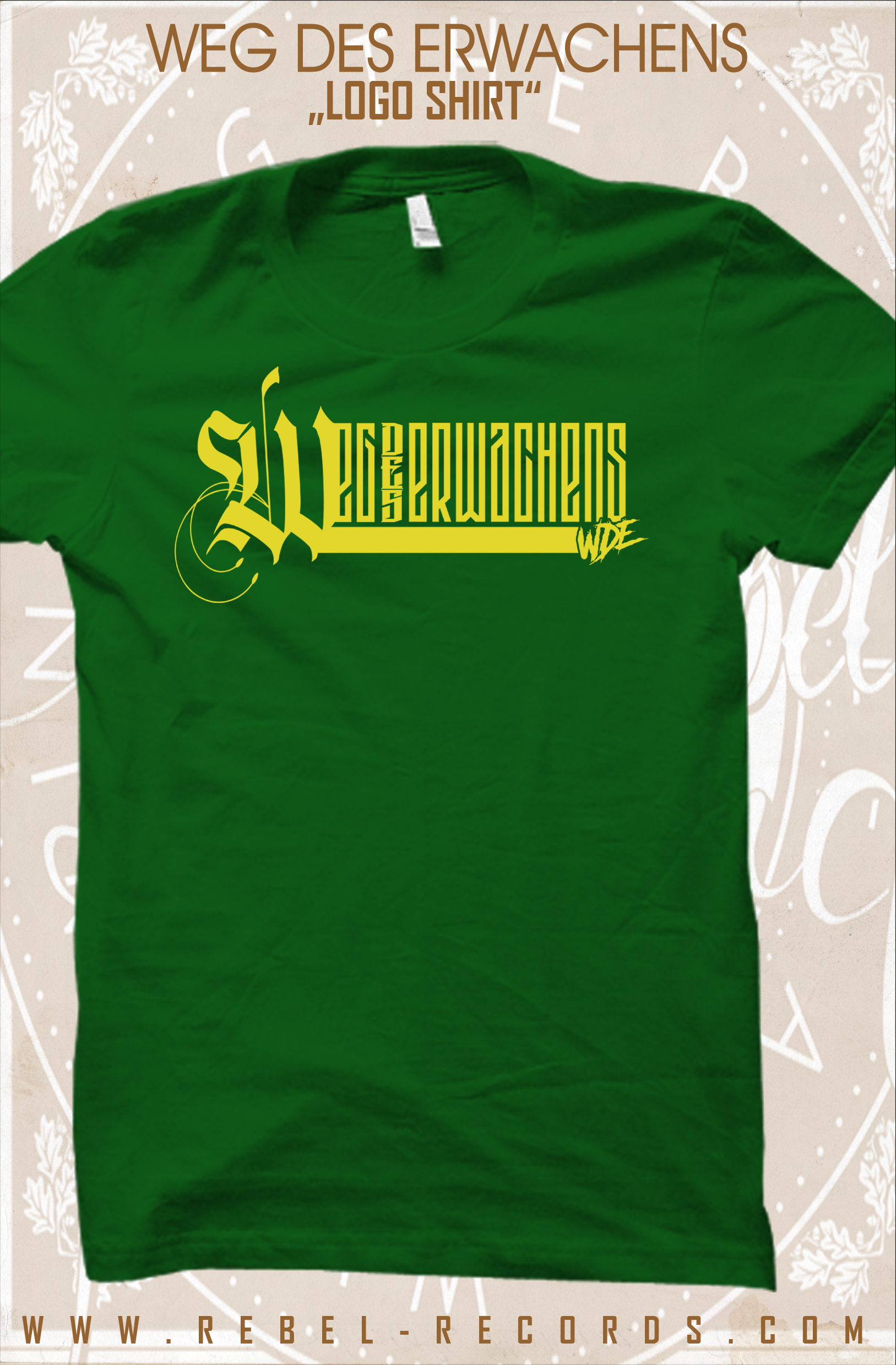 WEG DES ERWACHENS T-Shirt grün