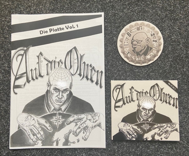 Sampler - Auf die Ohren –Vol. 1 – Digipak + Zine