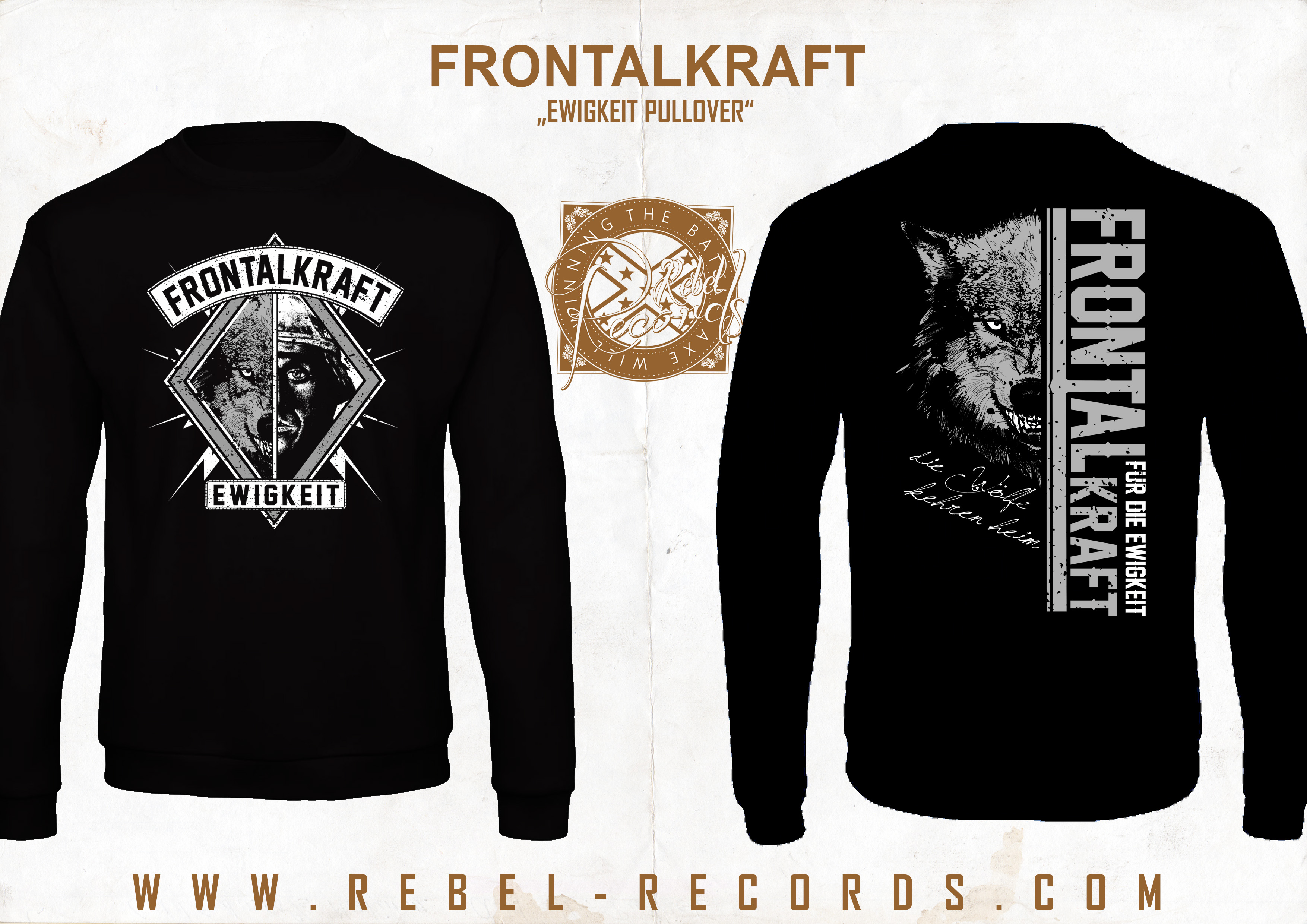 Frontalkraft - Ewigkeit - Die Wölfe kehren Heim Longsleeve