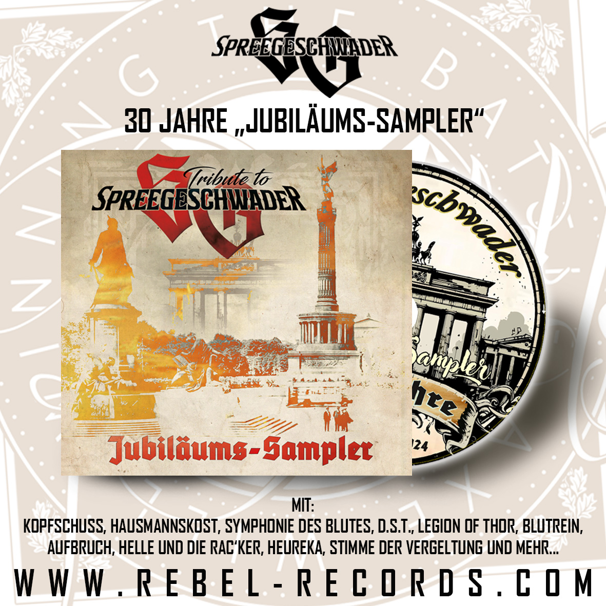 Tribute to Spreegeschwader - Jubiläums-Sampler CD