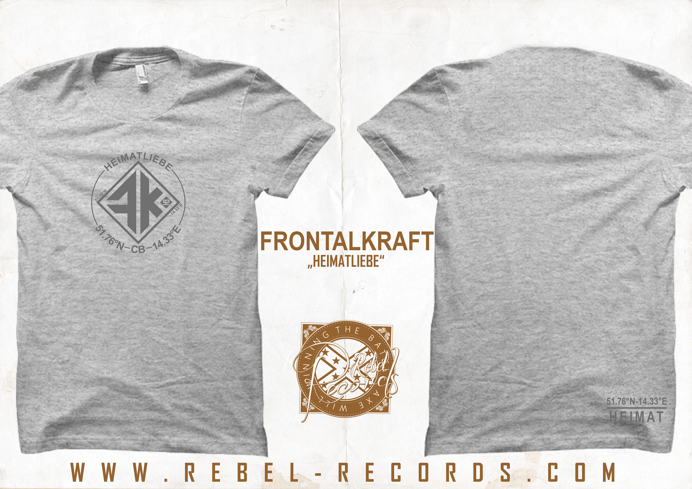 Frontalkraft - Heimatliebe T-Shirt