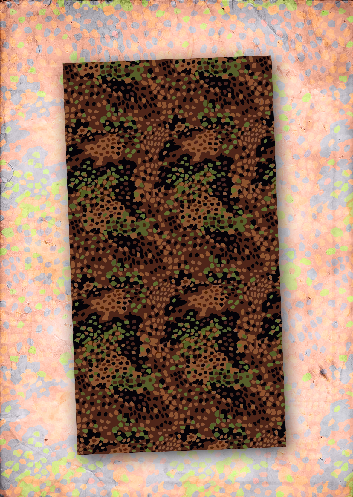 Erbsentarn - Loop Schal