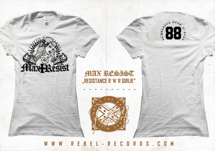 Max Resist - Resistance R`n`R Girlie weiss