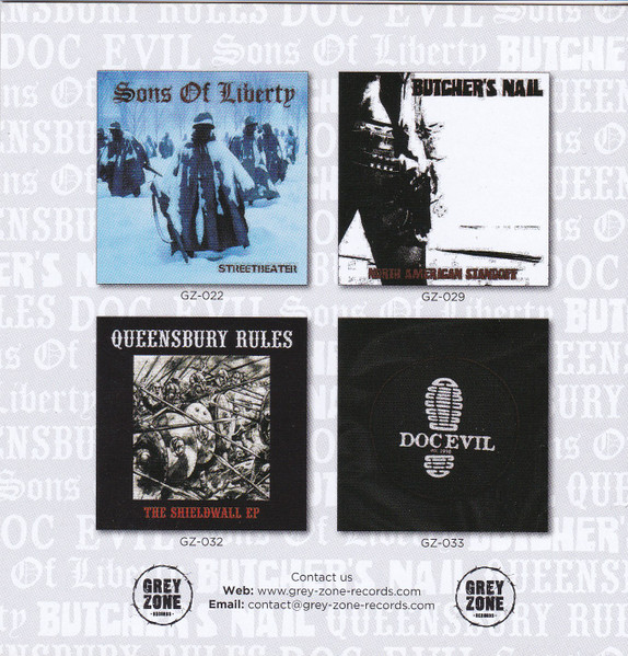 VARIOUS ARTISTS - GREY ZONE RECORDS / DE-VINYLED VOLUME 1-4 CD