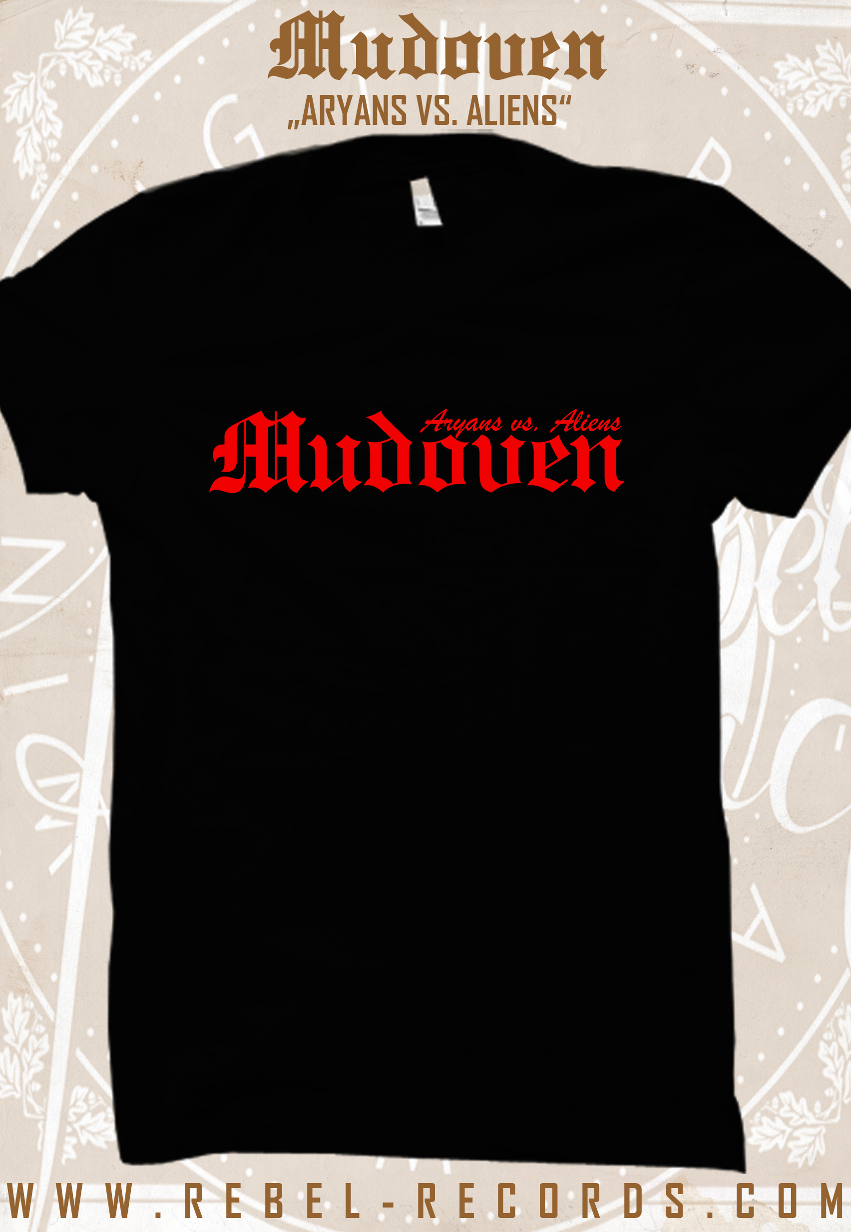 MUDOVEN - Aryans vs. Aliens T-SHIRT