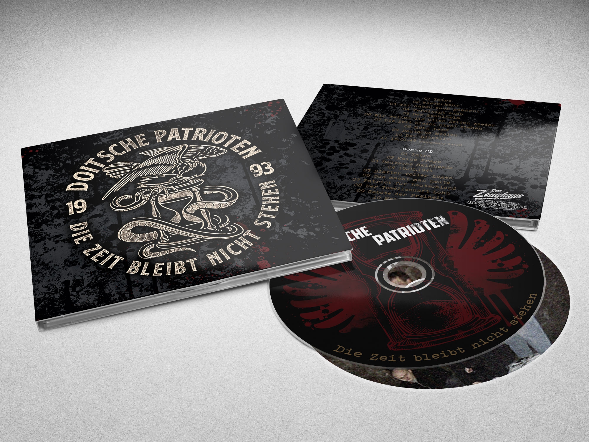 Doitsche Patrioten - Die Zeit bleibt nicht stehen Doppel-Digipack