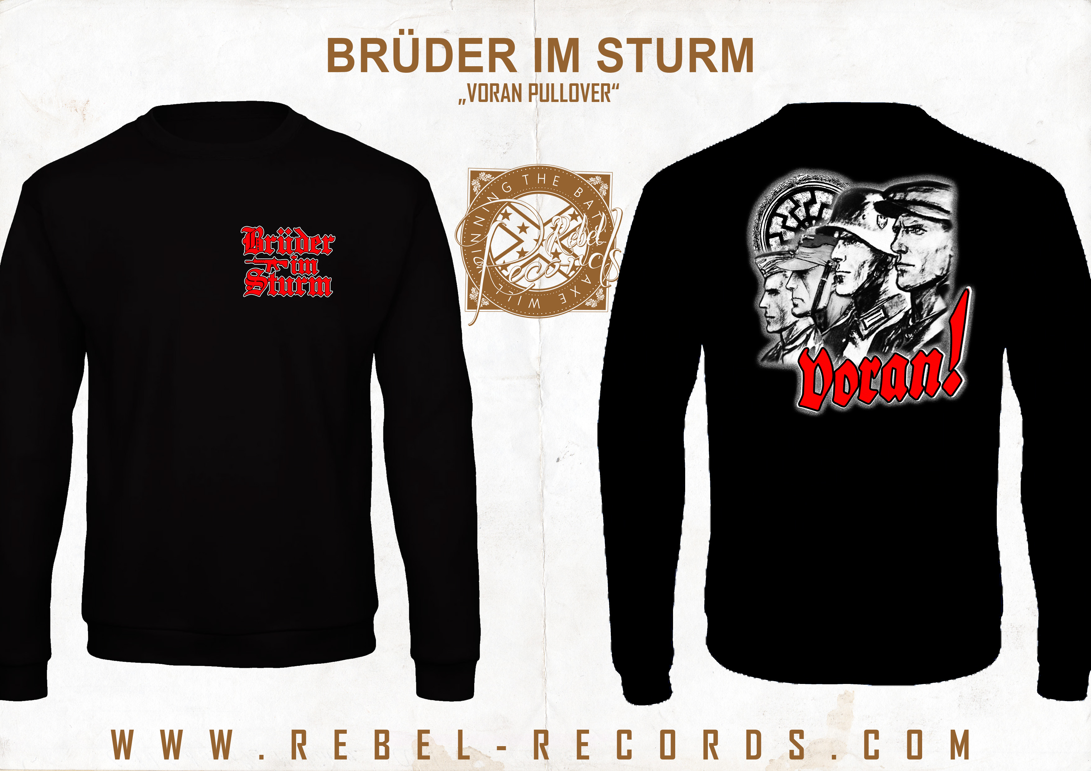 Brüder im Sturm - Voran! Longsleeve