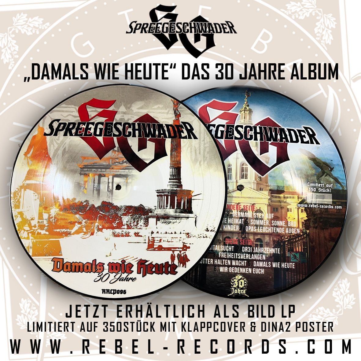 Spreegeschwader - Damals wie Heute Bild LP