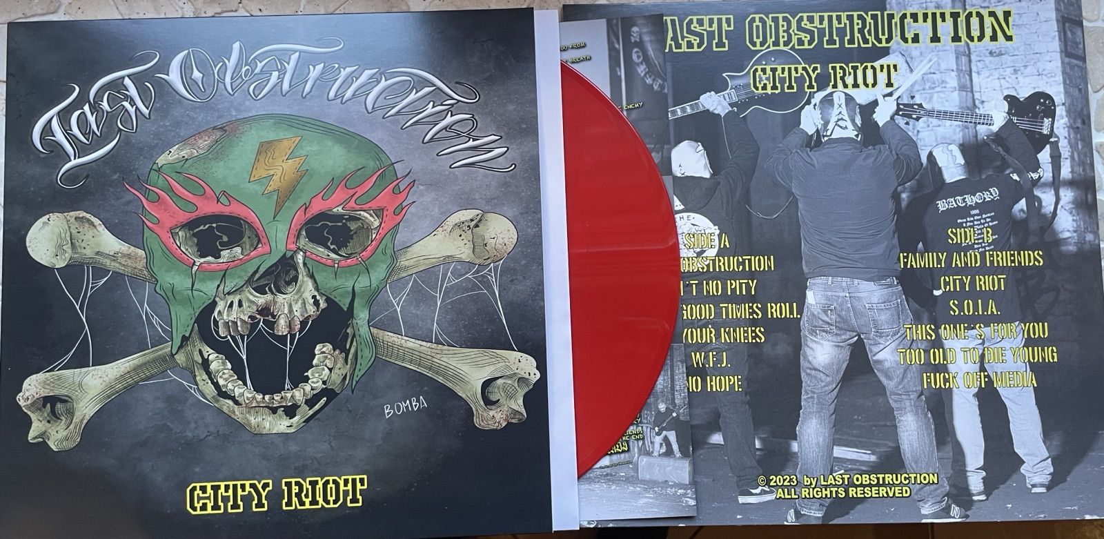 LAST OBSTRUCTION - CITY RIOT  LP