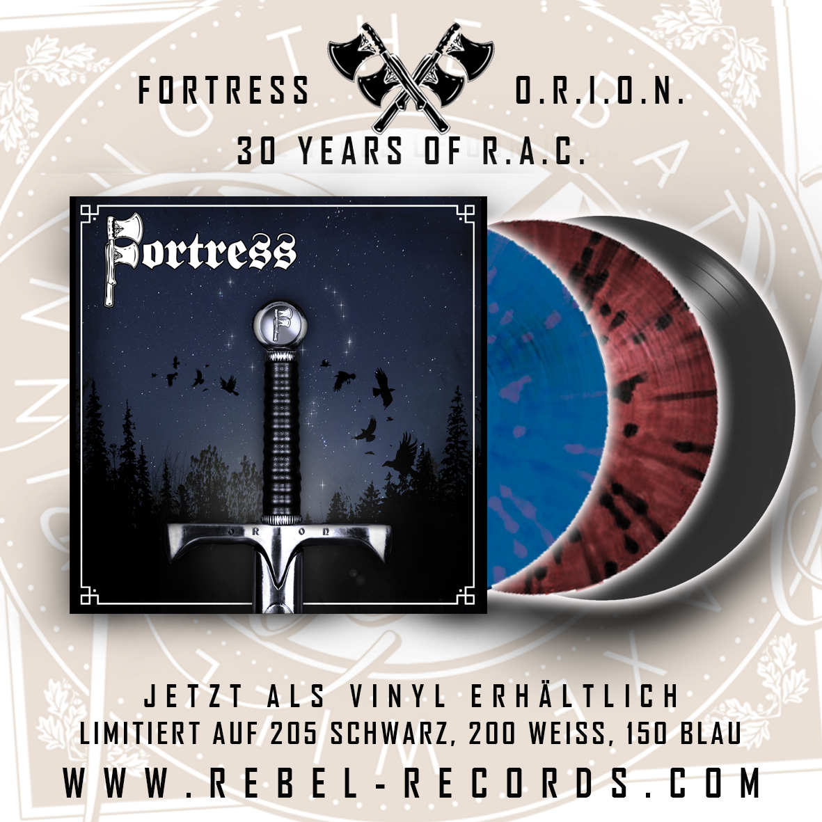 Fortress – O.R.I.O.N. 30 Years of RAC - PROMO EP