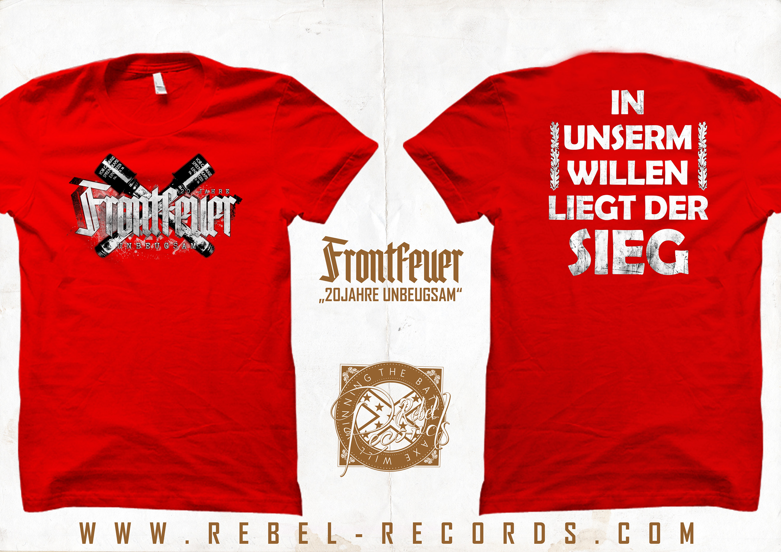 Frontfeuer - Unbeugsam T-Shirt