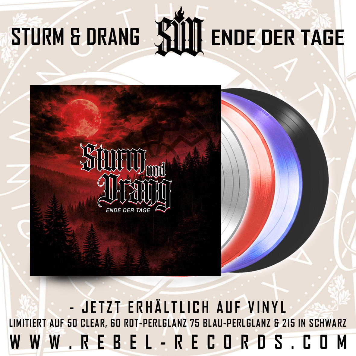 Sturm und Drang - Ende der Tage LP