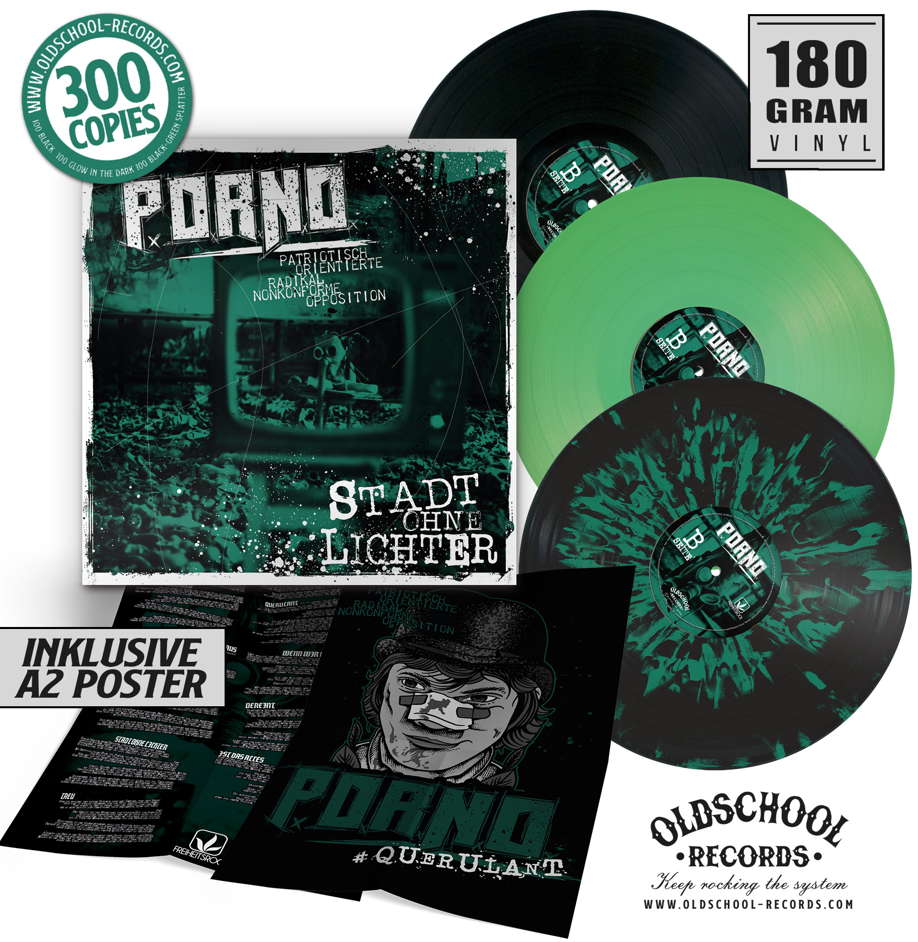 P.O.R.N.O. - Stadt ohne Lichter LP