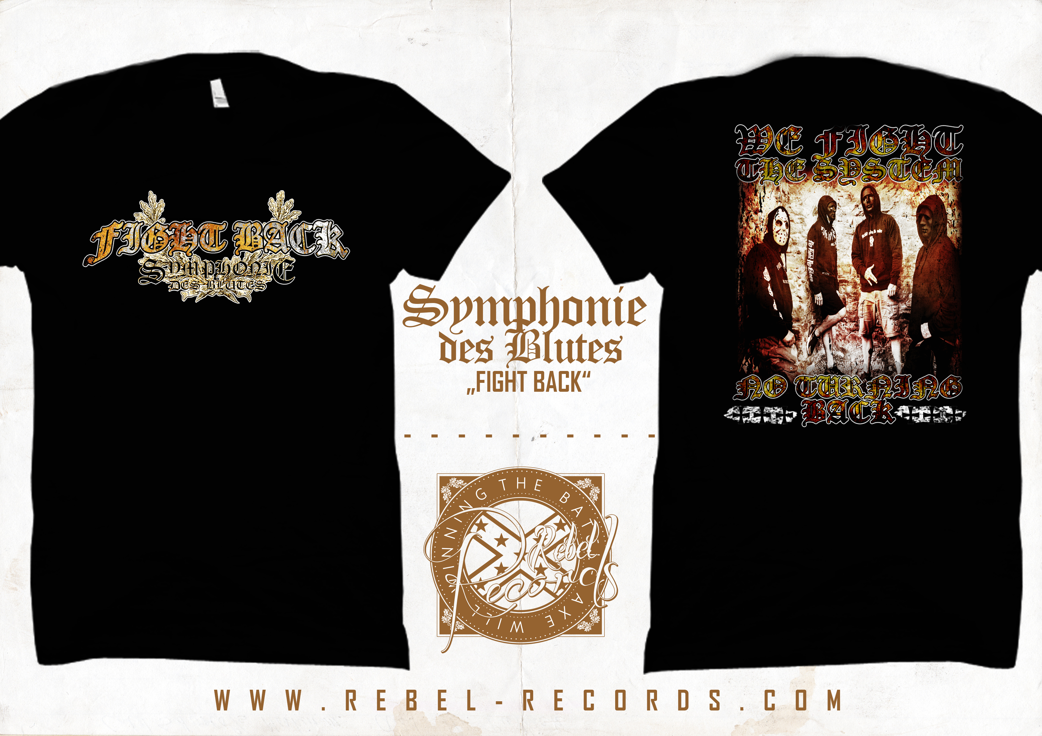 Symphonie des Blutes - Fight Back T-Shirt