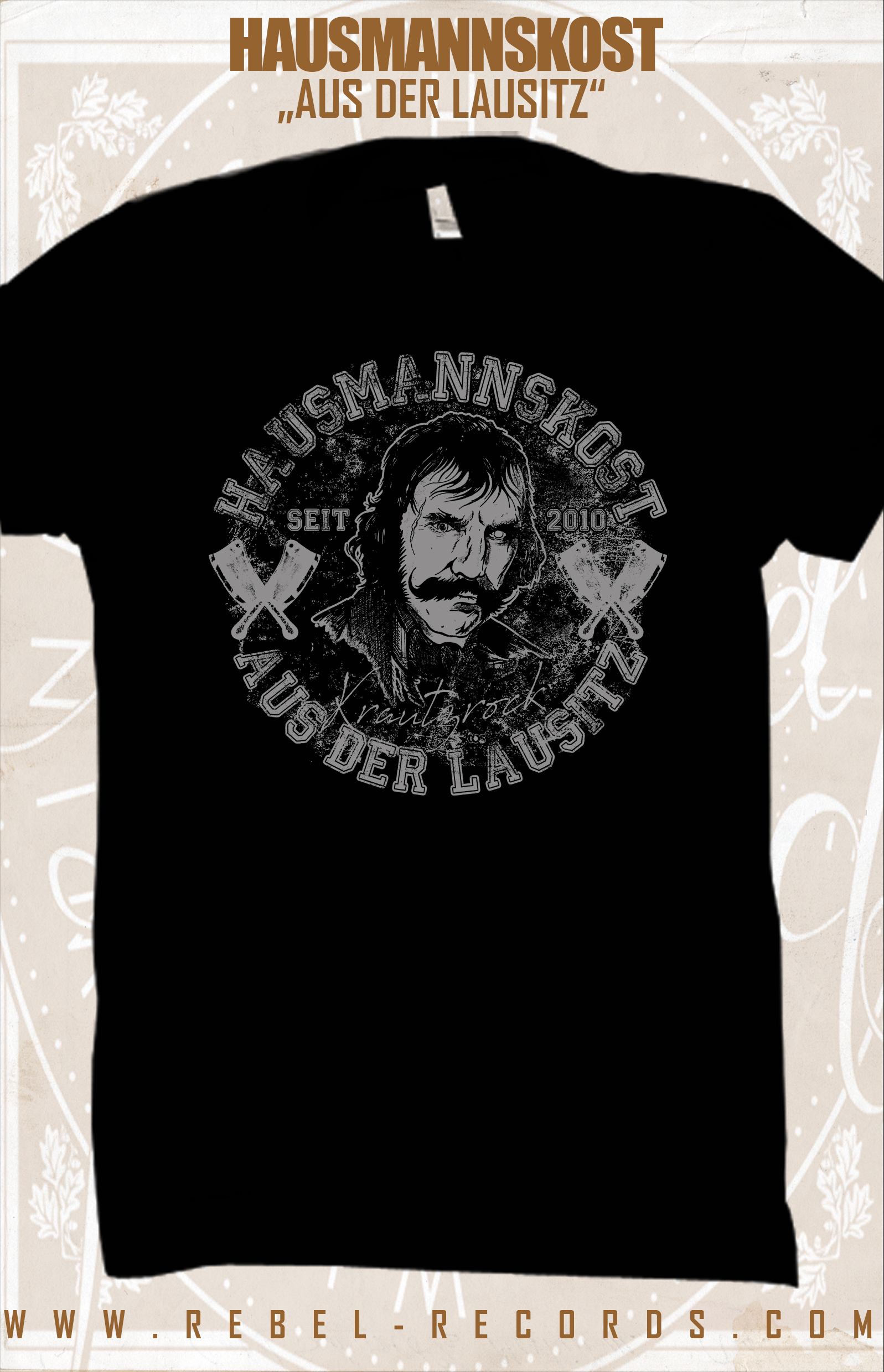 Hausmannskost - Aus der Lausitz T-Shirt schwarz