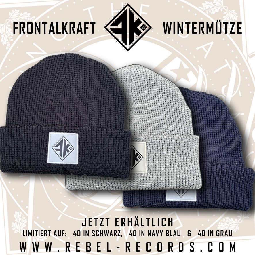Frontalkraft - Logo Wintermütze