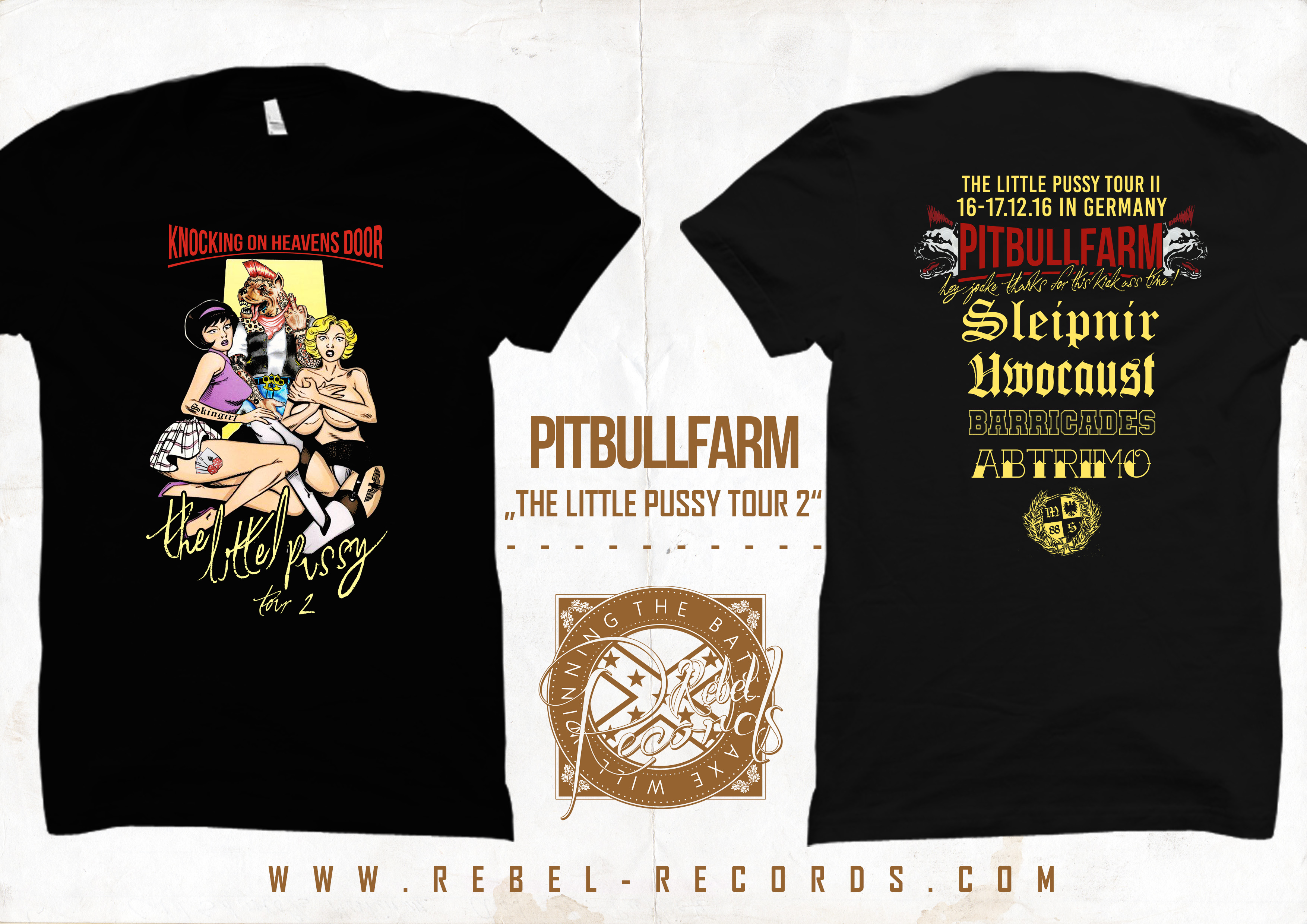 Pitbullfarm - The Little Pussy Tour 2 T-Shirt