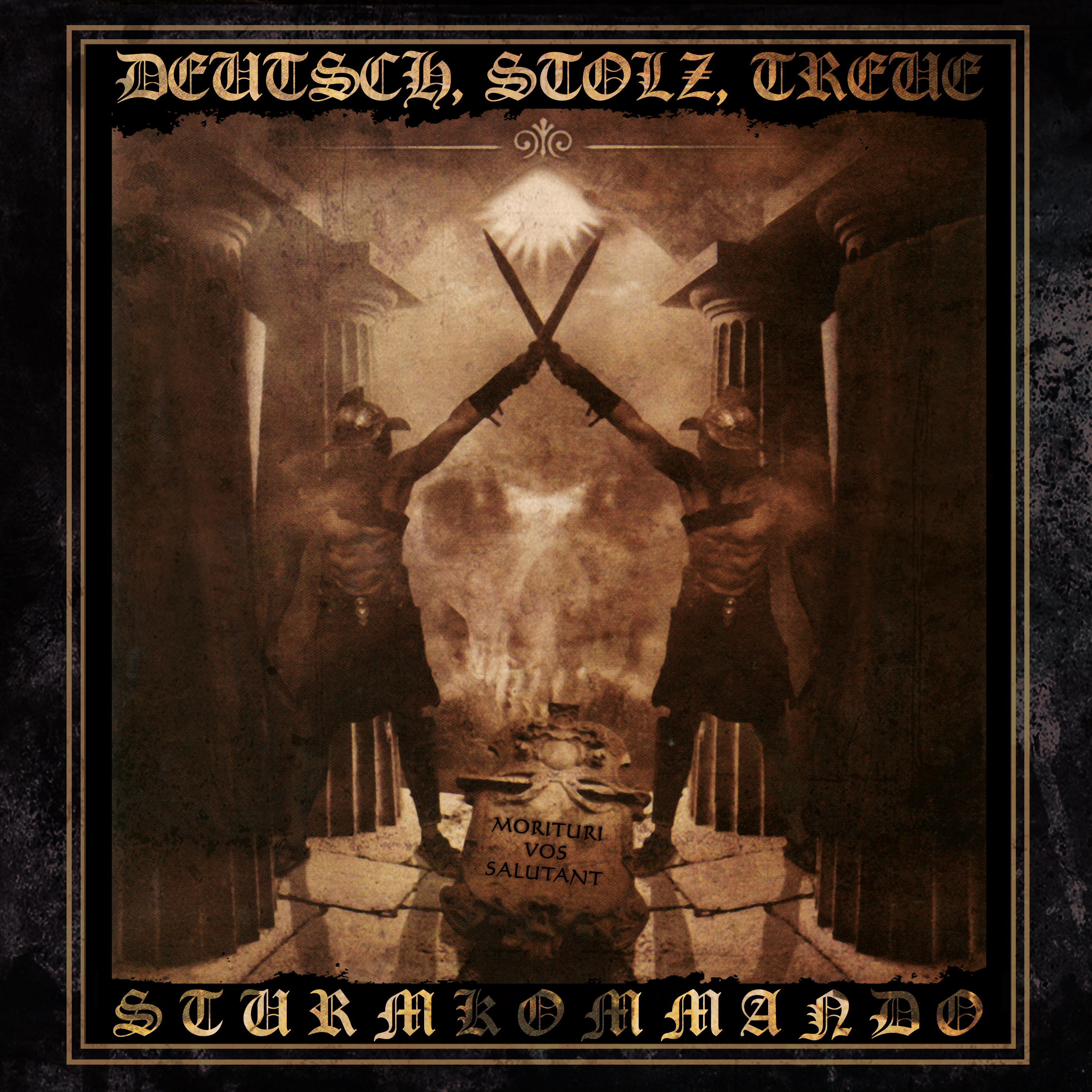 D.S.T. / Sturmkommando - Morituri vos salutant 2022 Split Doppel LP