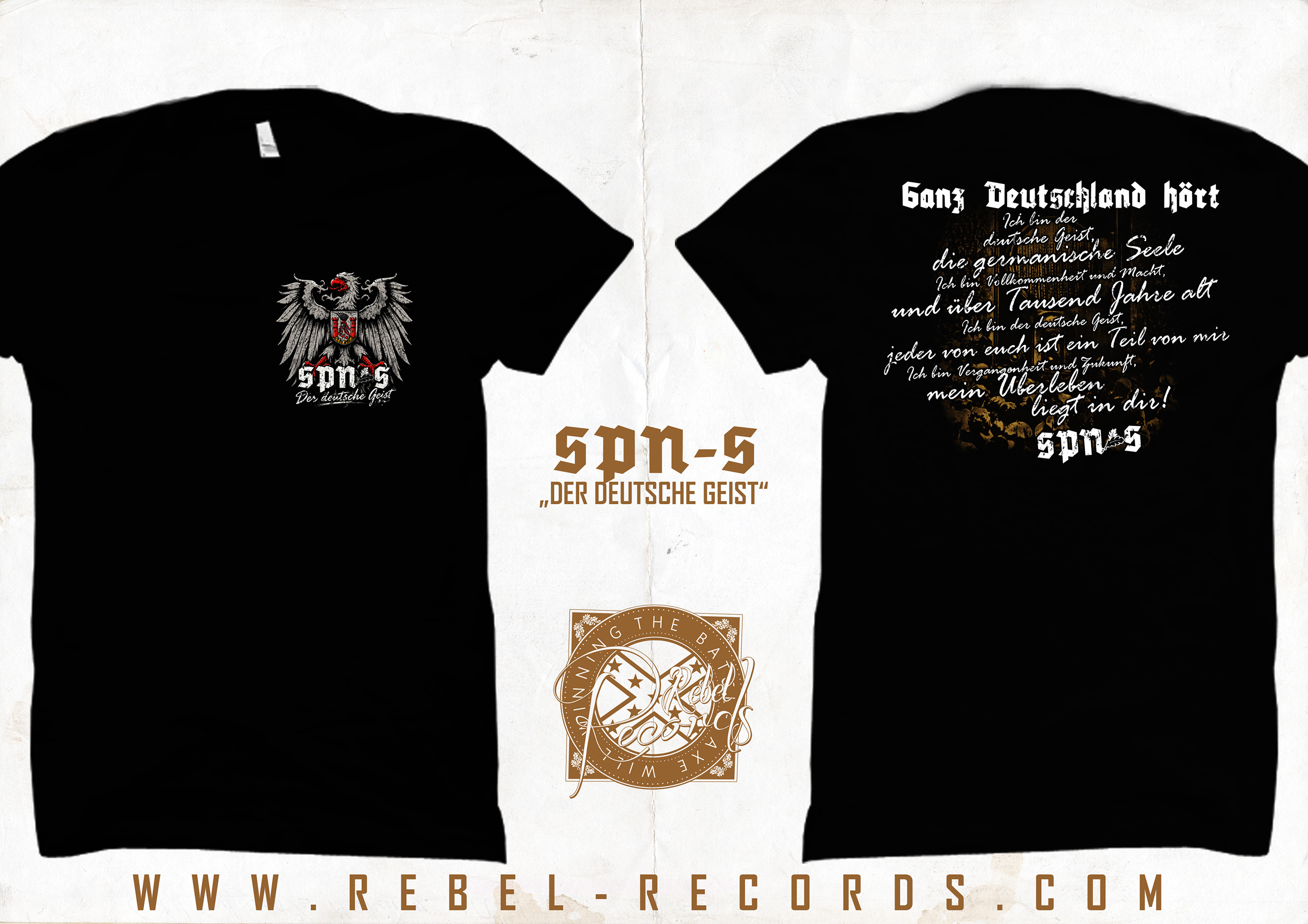 SPN-S - Der deutsch Geist T-Shirt