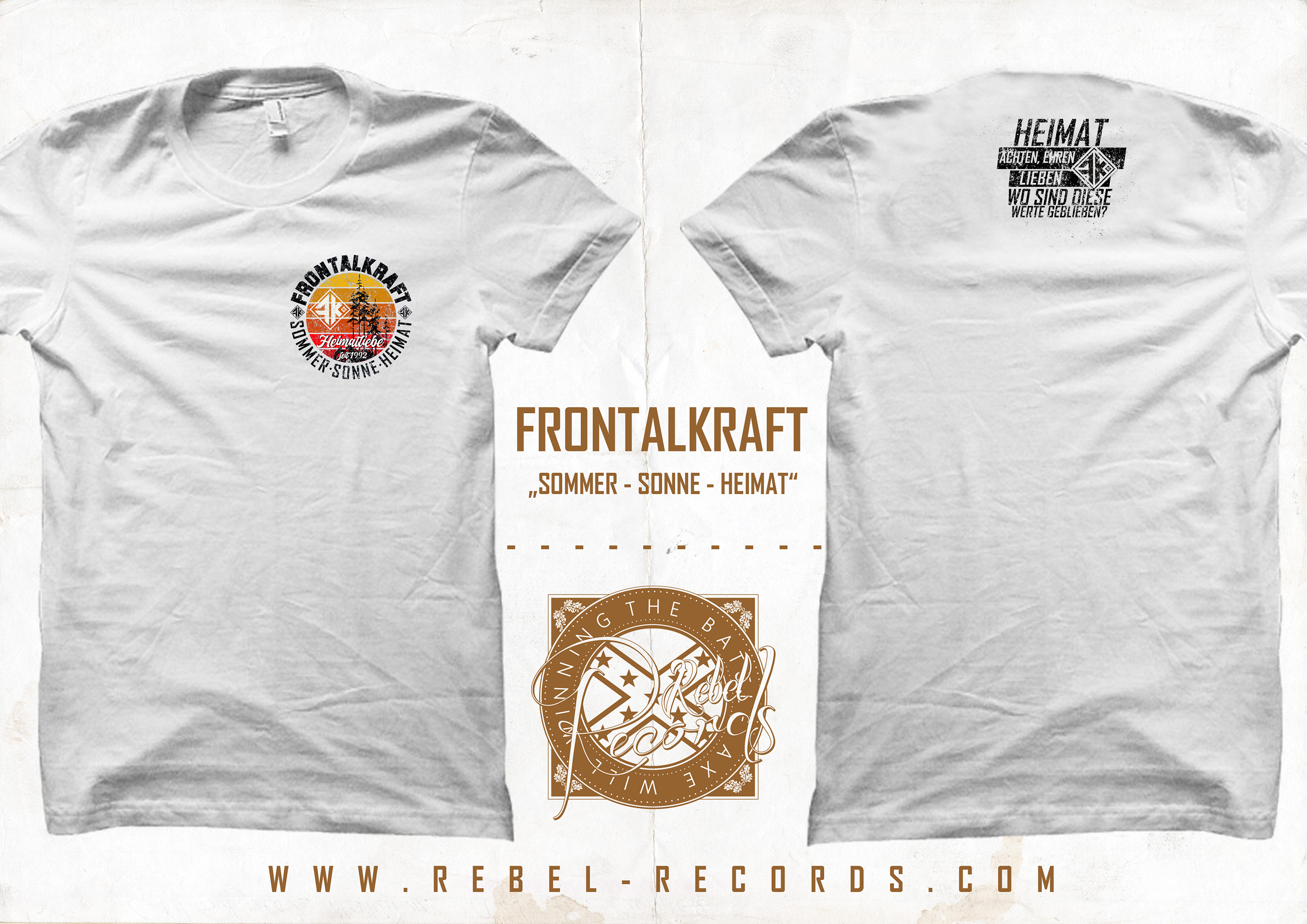 Frontalkraft - Sommer - Sonne - Heimat T-Shirt