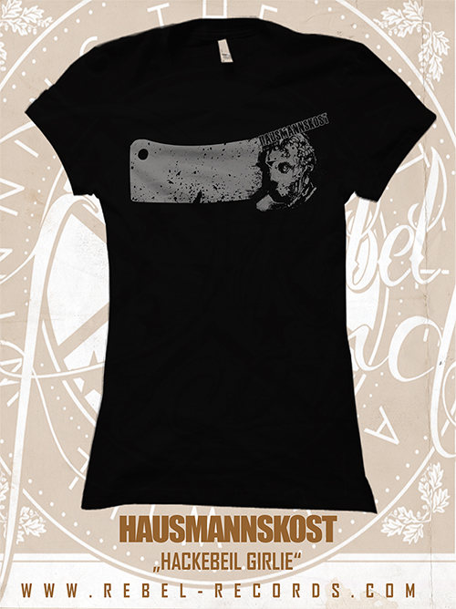 Hausmannskost - Hackebeil Girlie in schwarz