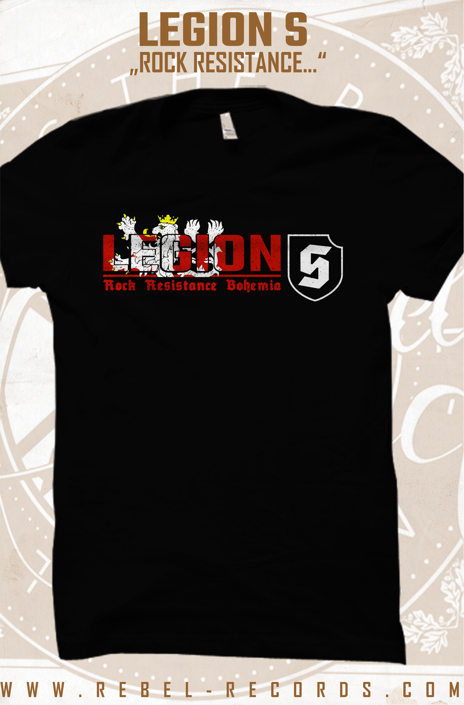 LEGION S - ROCK RESISTANCE... T-SHIRT