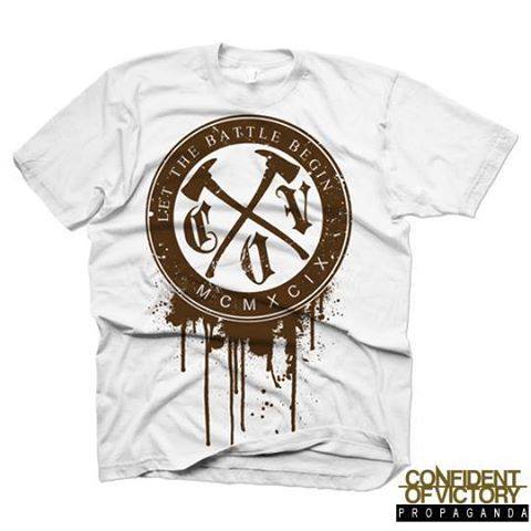 Confident of Victory - Let the Battle... T-Shirt weiss