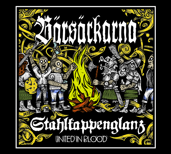 Stahlkappenglanz / Bärsärkarna - United in Blood CD