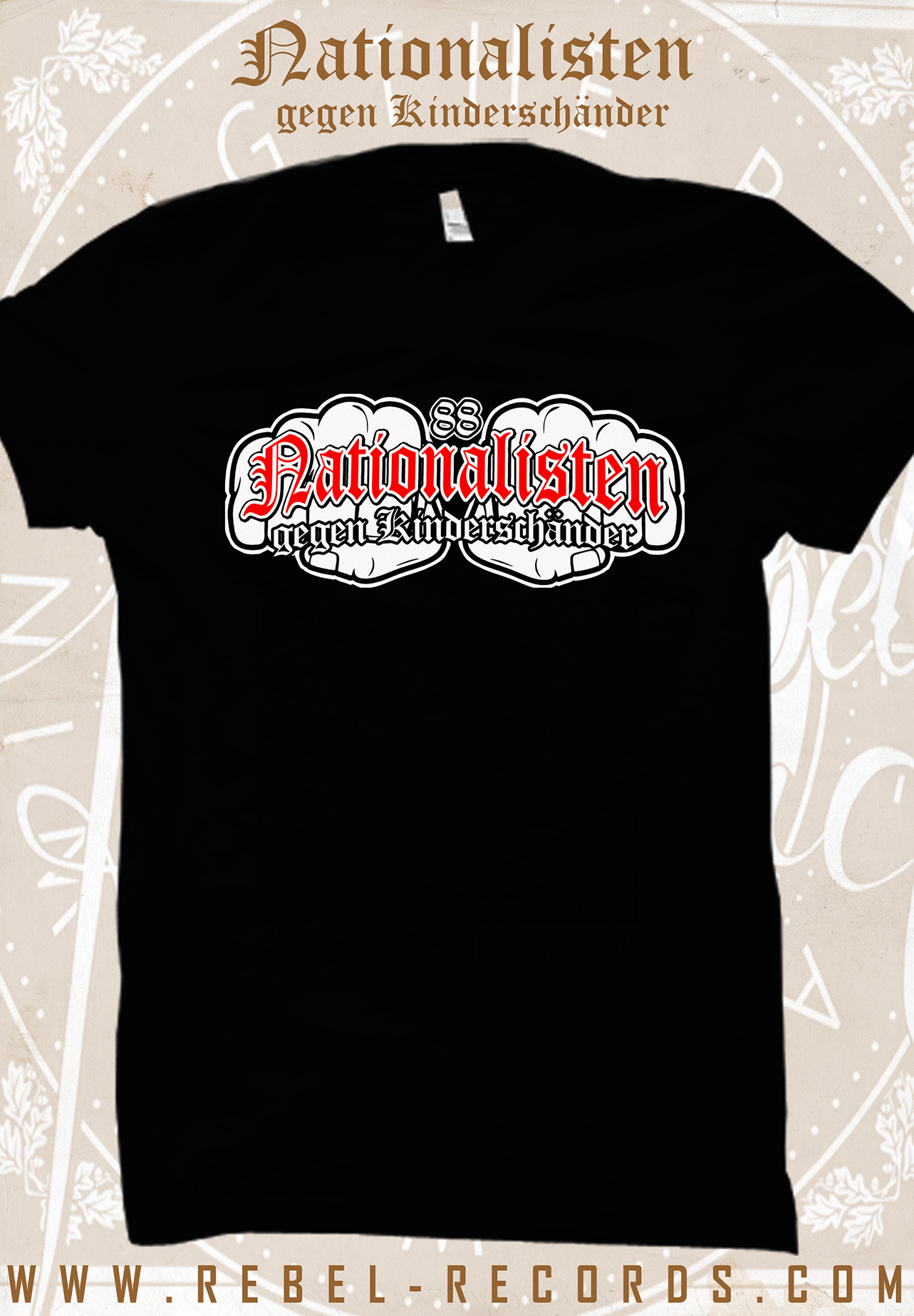 Nationalisten gegen Kinderschänder T-Shirt