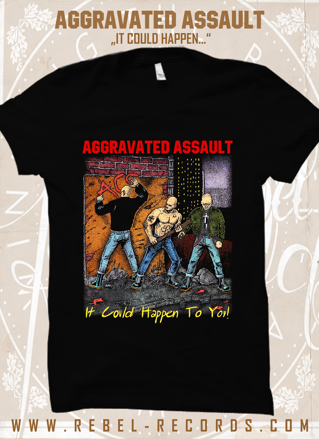 Aggravated Assault - It could happen ... T-Shirt