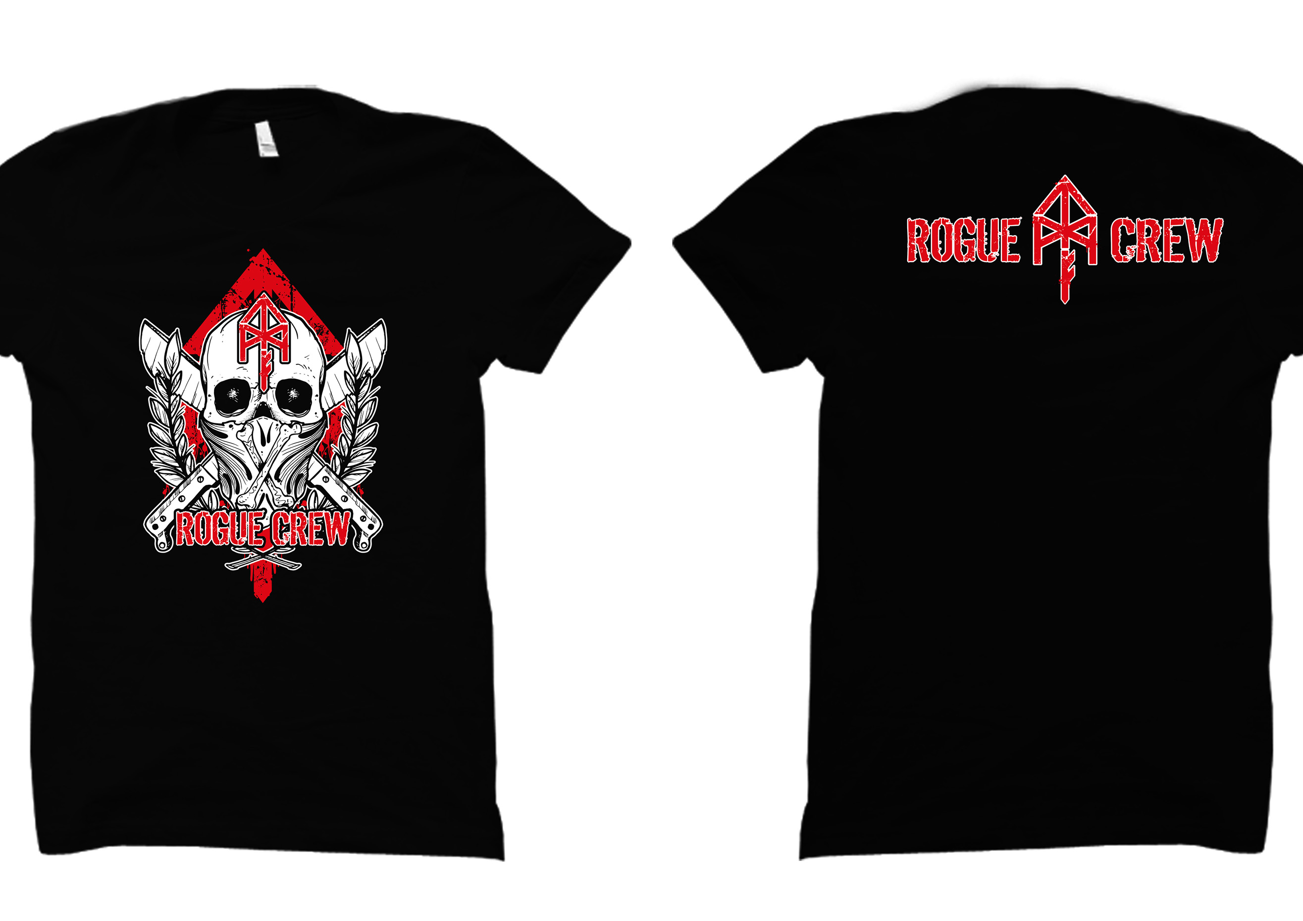 Tattooed Mother Fuckers - Rogue Crew T-Shirt