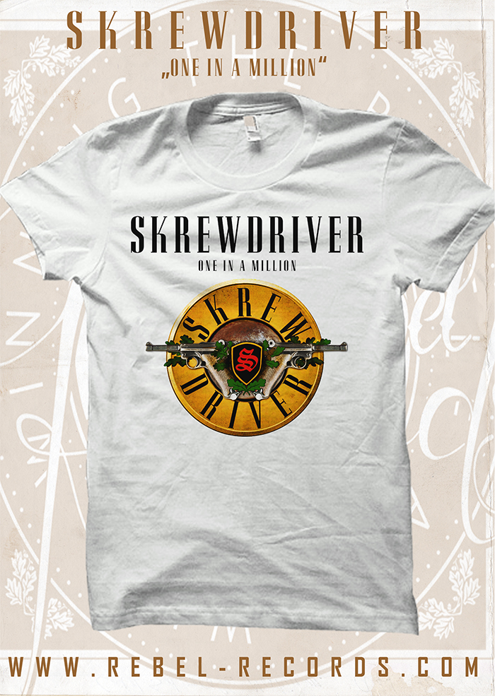 Skrewdriver - One in a million T-Shirt