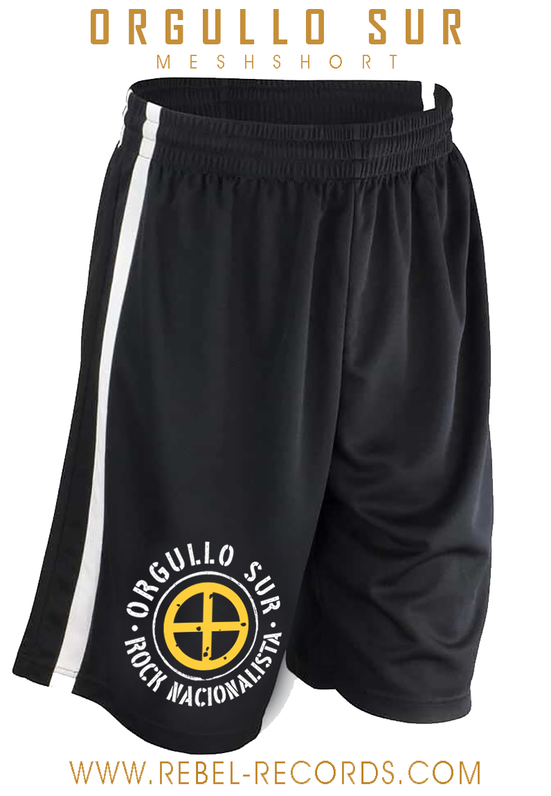 ORGULLO SUR - ROCK NACIONALISTA MESH SHORT
