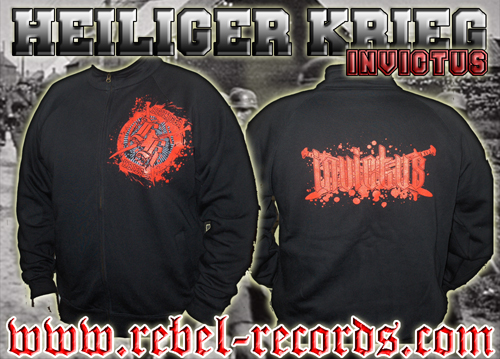Heiliger Krieg - Invictus Zipperjacke /schwarz