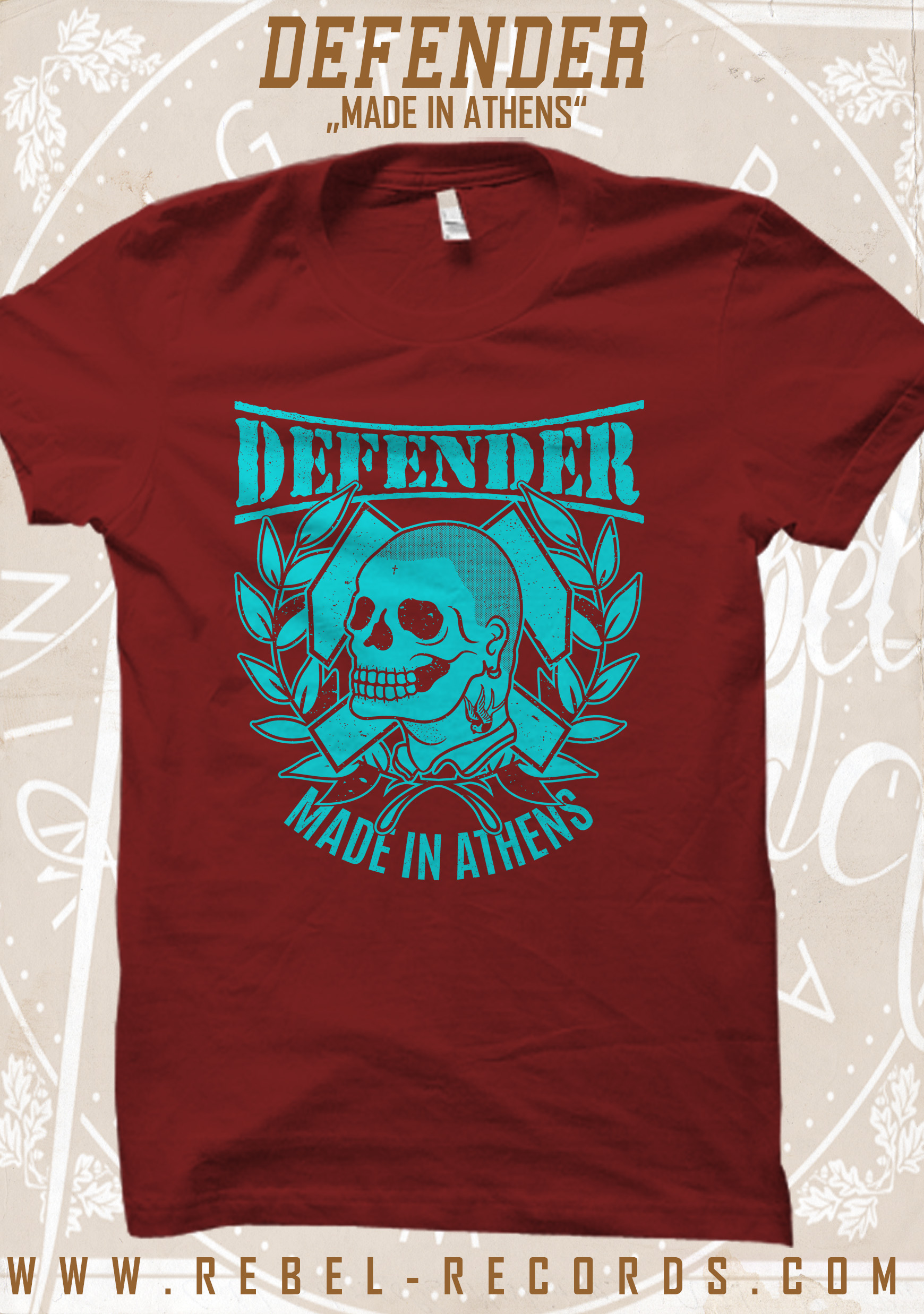 Defender - Made in Athens T-Shirt