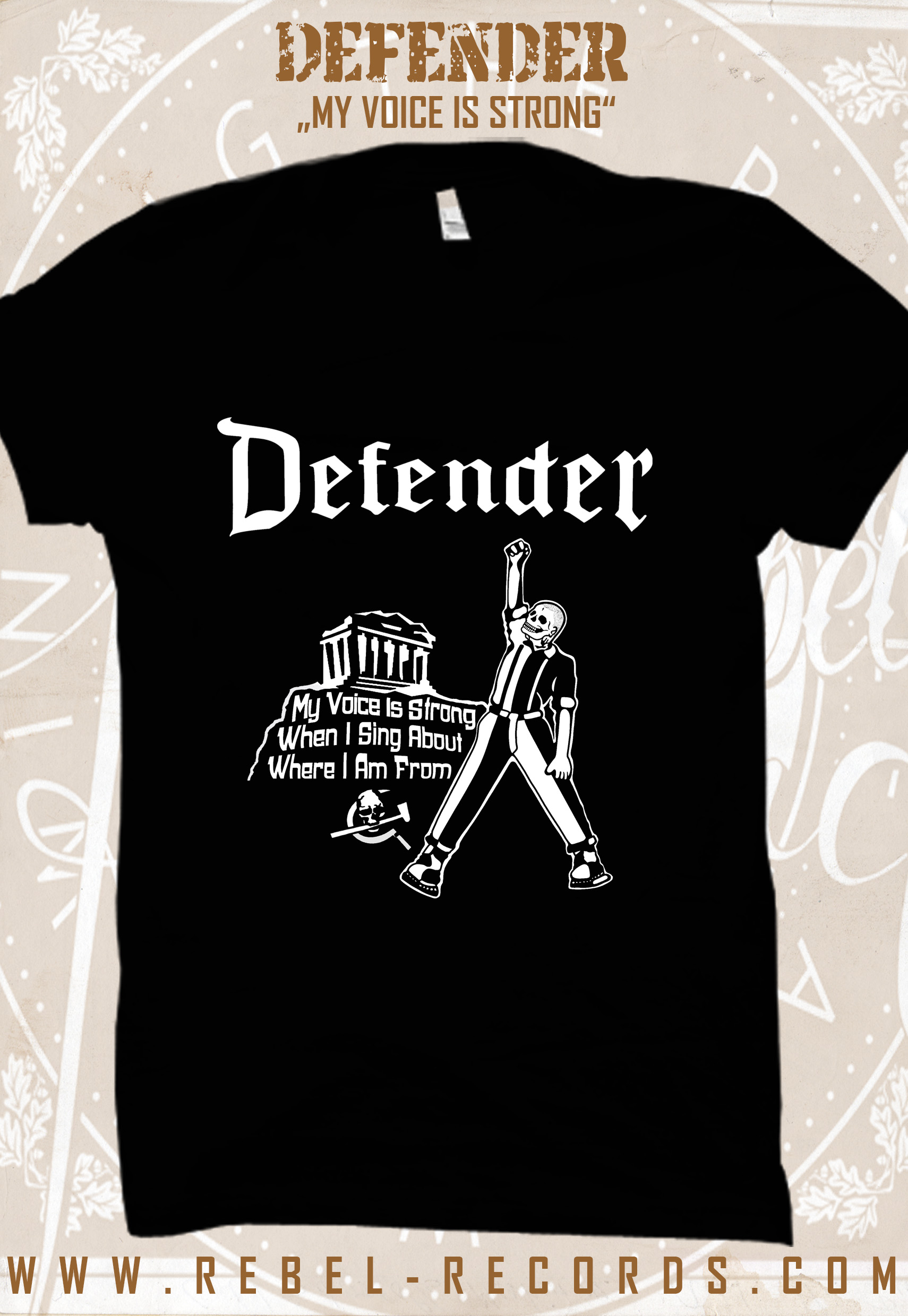 Defender - My Voice is Strong T-Shirt