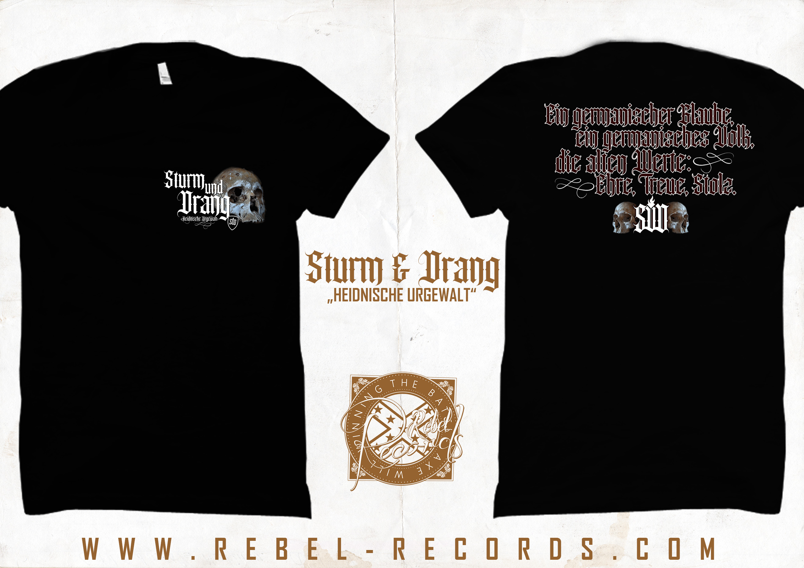 Sturm und Drang - Heidnische Urgewalt T-Shirt