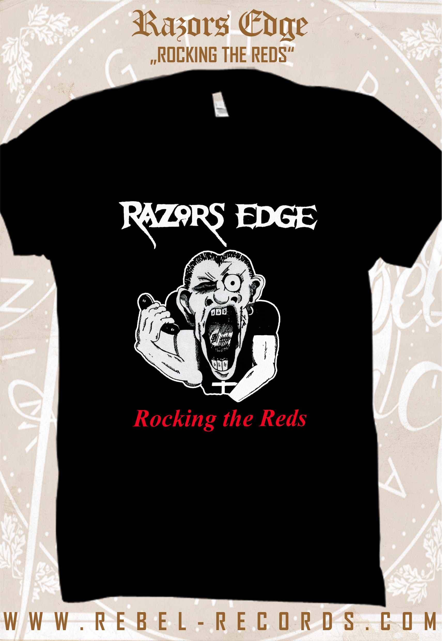 Razors Edge - Rocking the Reds T-Shirt