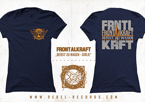 Frontalkraft - Bereit zu wagen Girlie Shirt