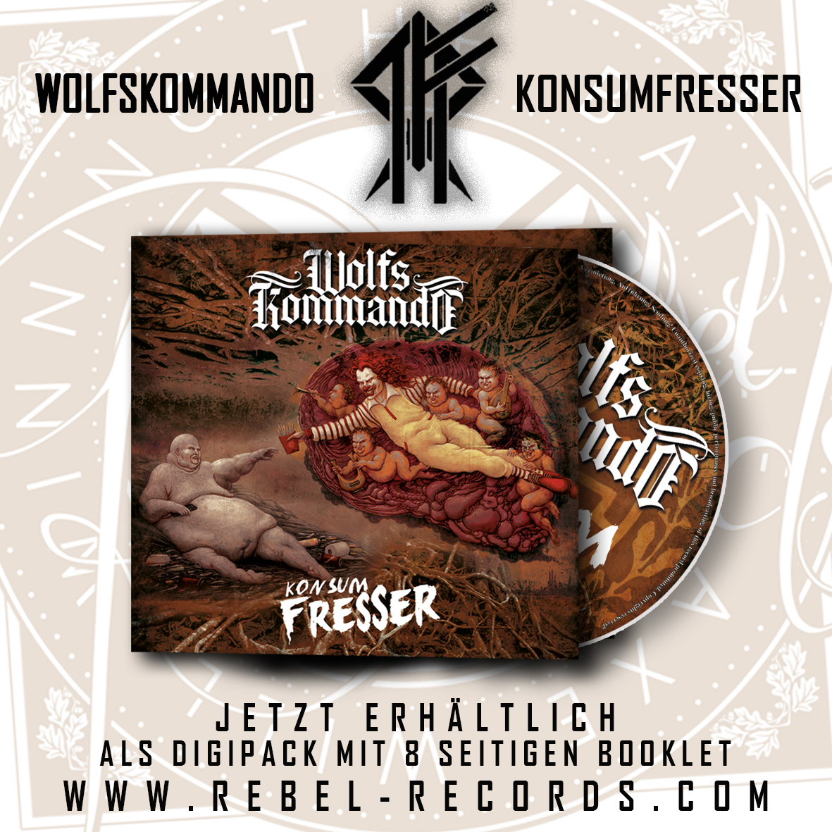 Wolfskommando - Konsumfresser Digipak
