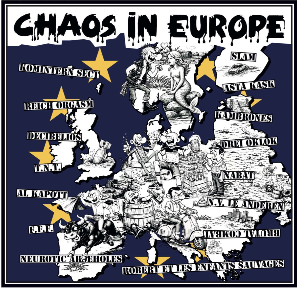 Chaos in Europe - Compilation LP