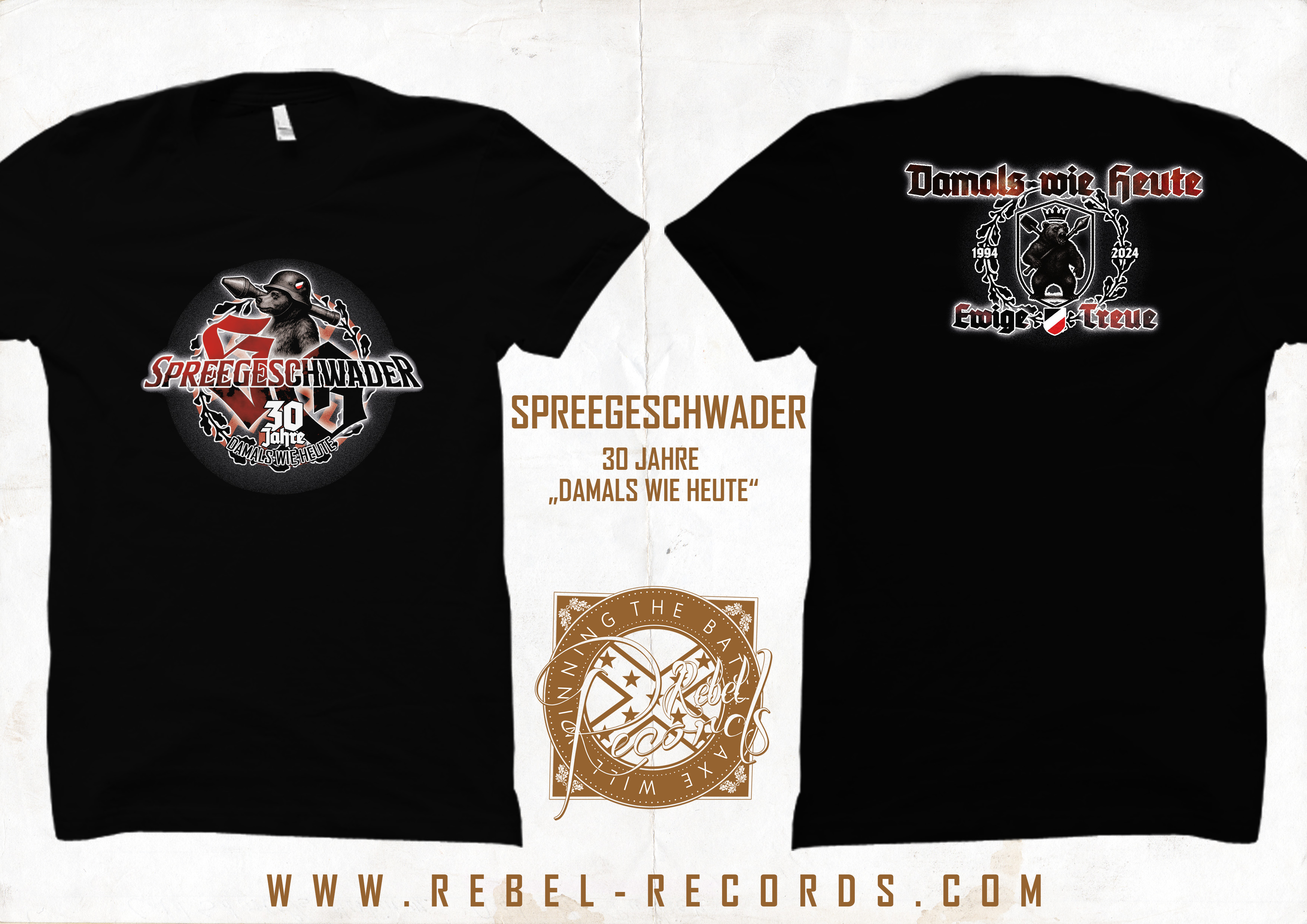 Spreegeschwader - Damals wie heute - 30 Jahre T-Shirt